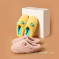 Winter Women Men Shoes Cartoon Plush Horn Slipper